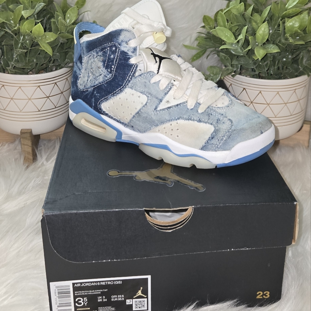 Air Jordan Retro Denim Sneakers